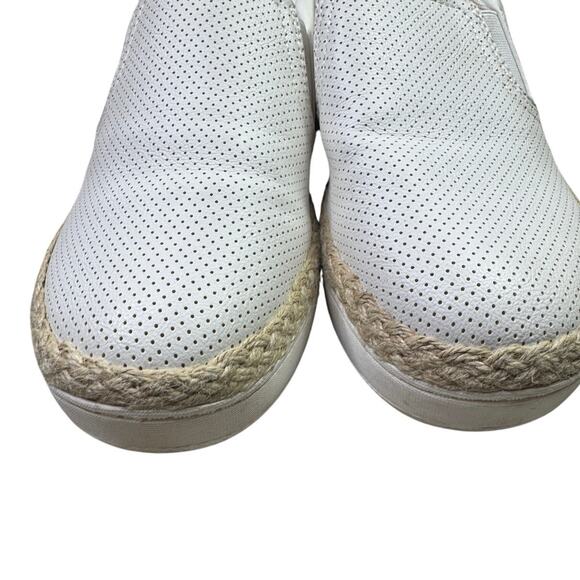 Dr. Scholl's Womens Dr. Scholls Shoes Madi Jute Platform Sneakers White Size 10M - Picture 5 of 8